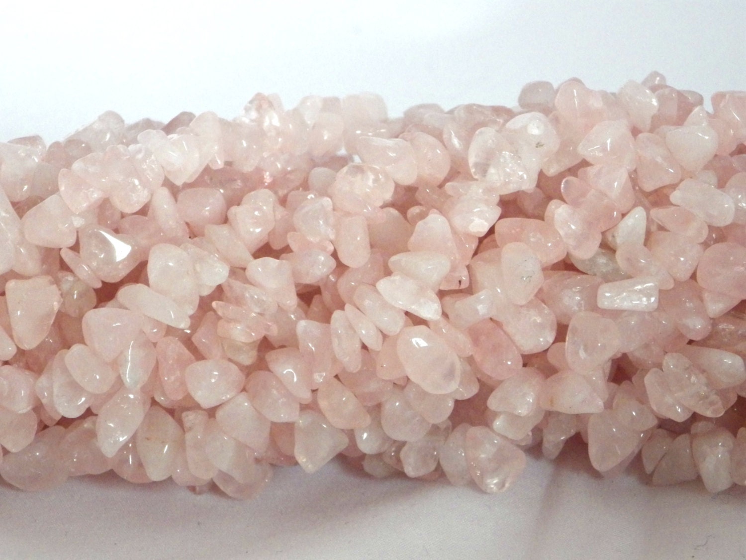 starlight rose quartz beads