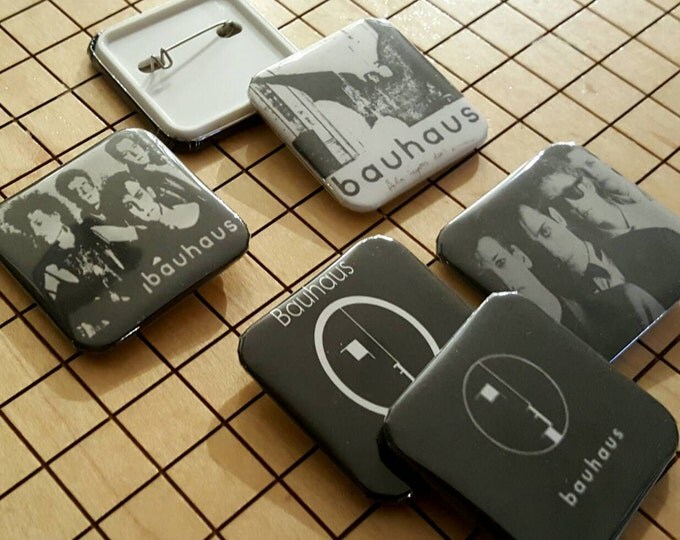 Button Pins, Bauhaus, Pin Backs, Backpack Pins, Photo Pins, Pins And Brooches