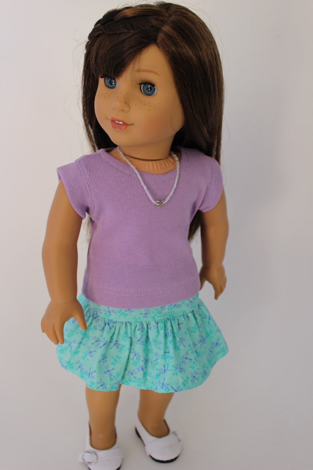 CLEARANCE American Girl doll clothes. Spring Fun: Aqua and