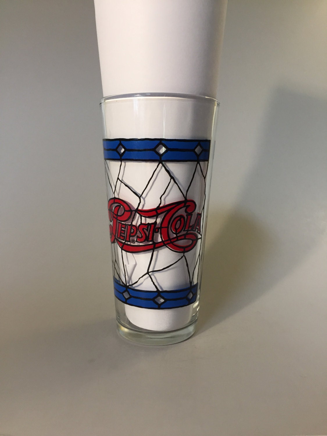 old pepsi cola glasses