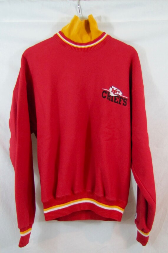 Vintage Kansas City Chiefs Turtleneck Sweatshirt