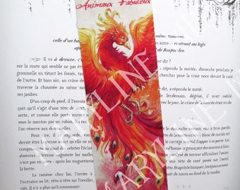 Bookmark Phoenix Bird of fire