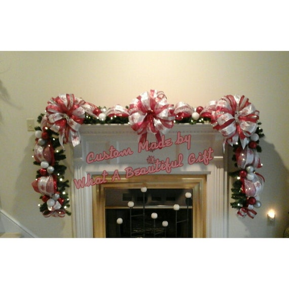 christmas fireplace mantel garland lighted swag shipping christmas fireplace mantel garland lighted swag shipping