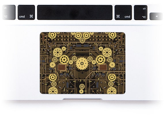 Steampunk Macbook trackpad touchpad decal sticker Macbook decal Steampunk skin custom for Apple and more laptops # Steampunk by Keyshorts steampunk buy now online