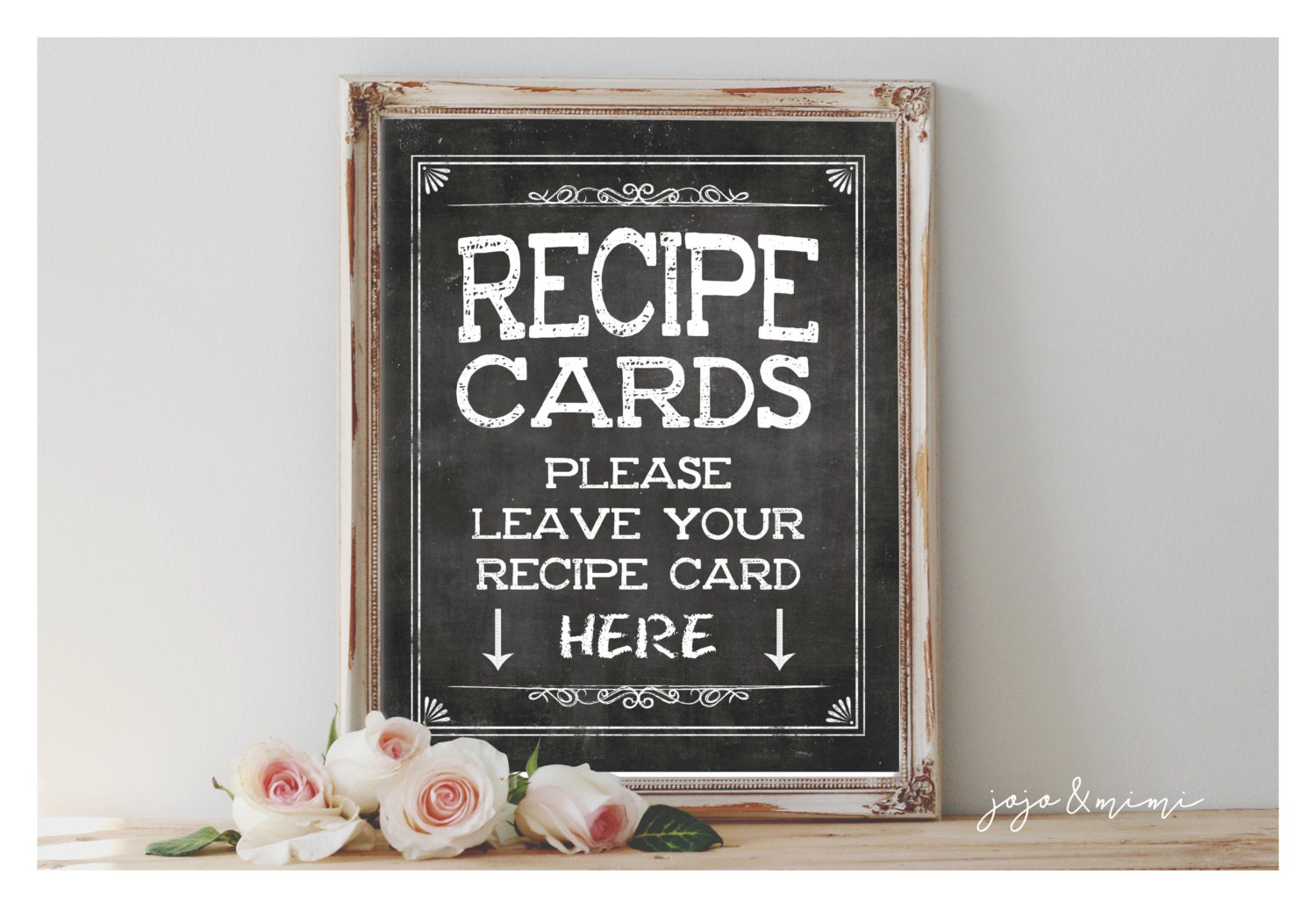 Instant 'recipe Cards Please Leave Your Recipe Card