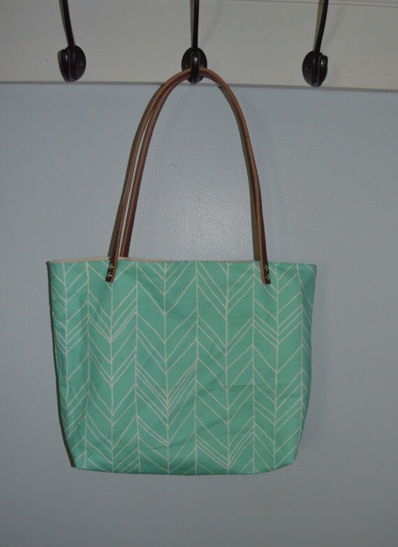 teal color bag