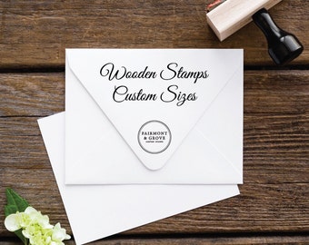 Wooden Stamp, Rubber Stamp, Custom Stamp, Personalized Stamp, Logo Stamp, Business Stamp, Address Stamp, DIY Stamp, Text Stamp