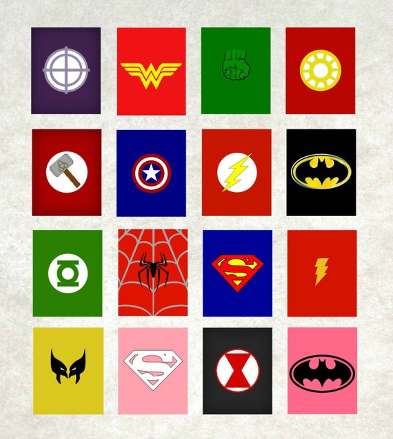 Superhero Name // Superhero Wall Art // Boy Wall Art // Girl