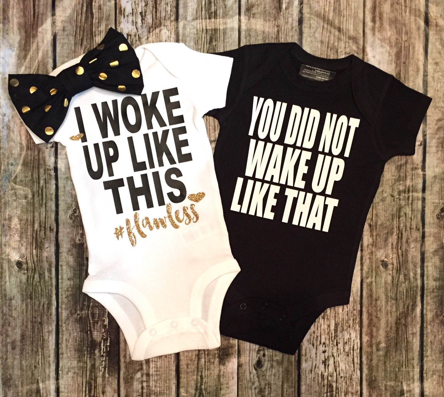 Baby Girl Clothes Twin BodysuitBaby Girl & Baby Boy Bodysuit