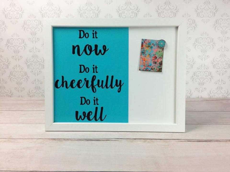 Dry Erase Board Kitchen Decor by MsFriedasClassroom