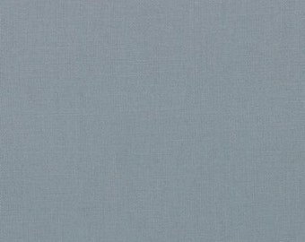 Bella Solid Steel Grey Gray Solid Fabric Moda Fabrics by the half yard 100% Cotton Quilt Shop Quality