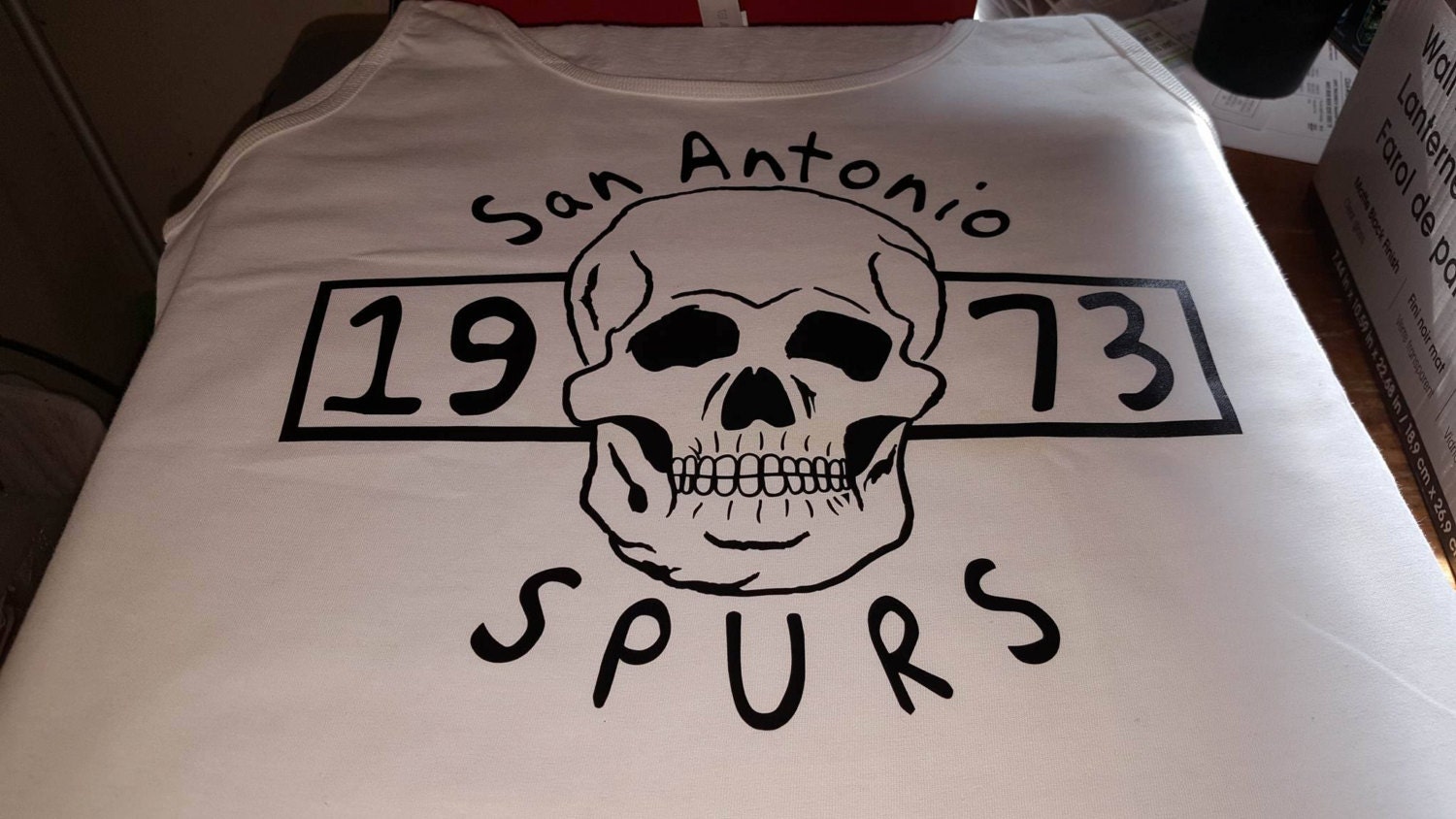 spurs sugar skull shirt