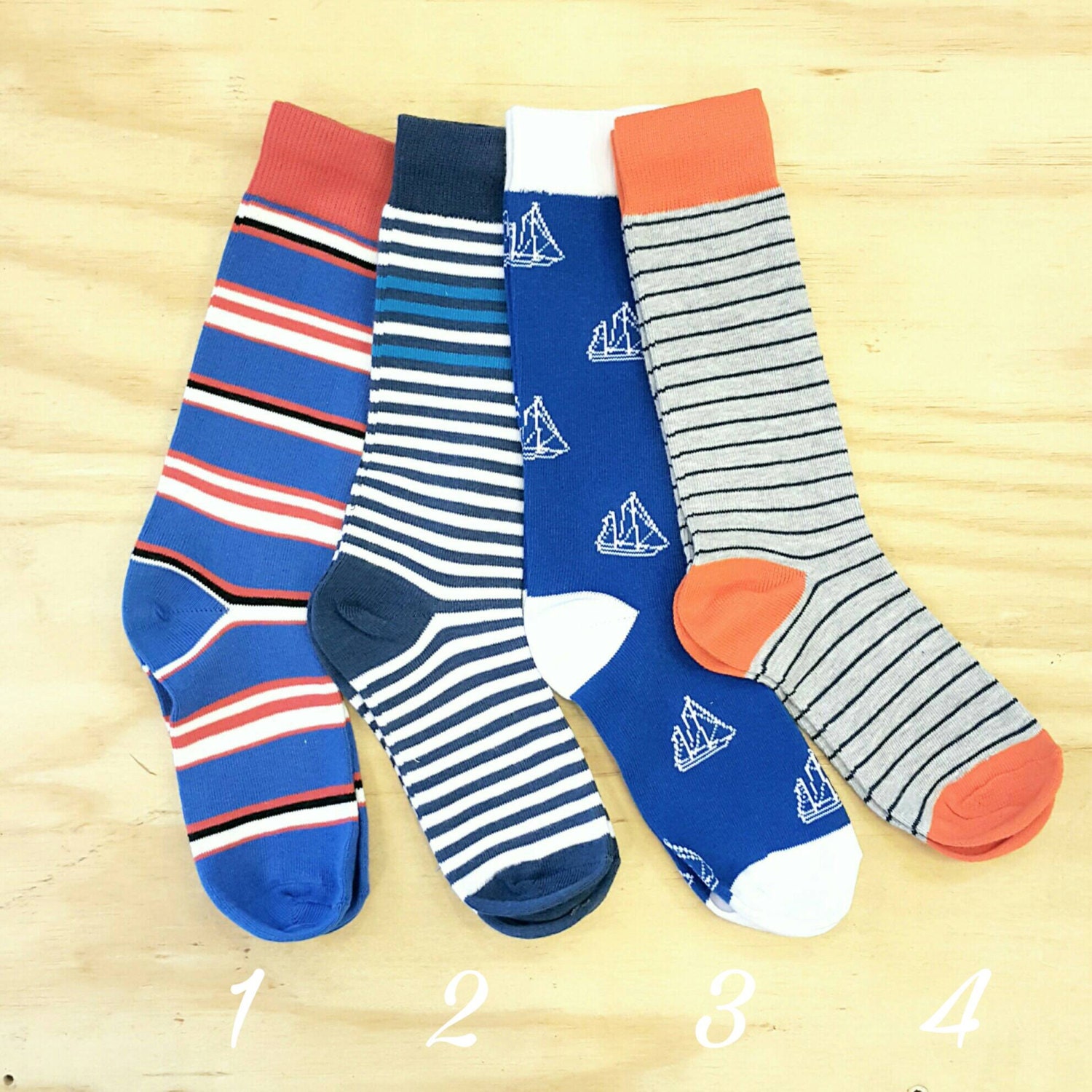 Bamboo Mens funny socks 100 bamboo colorful by TIENDADIONEA