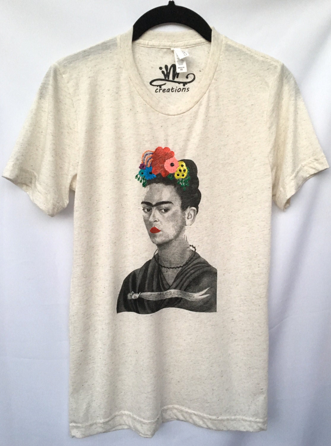 Frida Kahlo T-shirt. Frida Colorful T-shirt Unisex Frida Kahlo