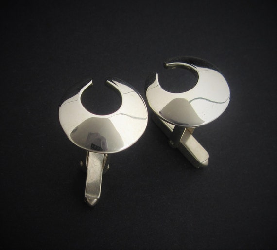 Lunula cufflinks - Torc cufflinks - Handcrafted in Ireland - Free worldwide shipping