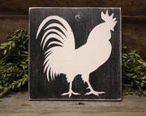 thumbnail image 2 of Advice From A Rooster Country Farm Sign 10x5 Wood Composite For Kitchen Or Barn 2 of 3