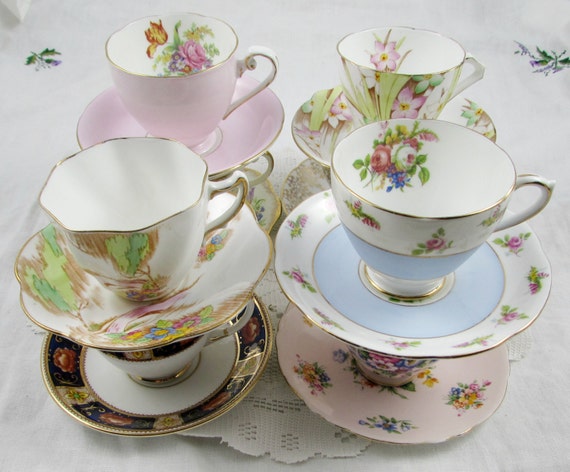Vintage Tea Cups For Weddings 4