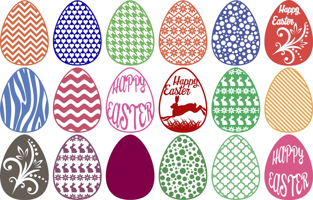 Download Easter svg Easter Egg SVG Easter Eggs svg dxf ai eps