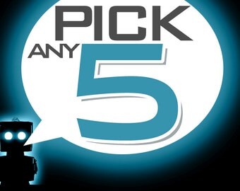 Poster "pick any 5 posters" in the shop