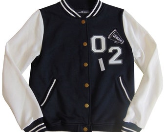 Blue Varsity jacket Cono Dalessio "Team Cono" Collection - varsity Womens S/M