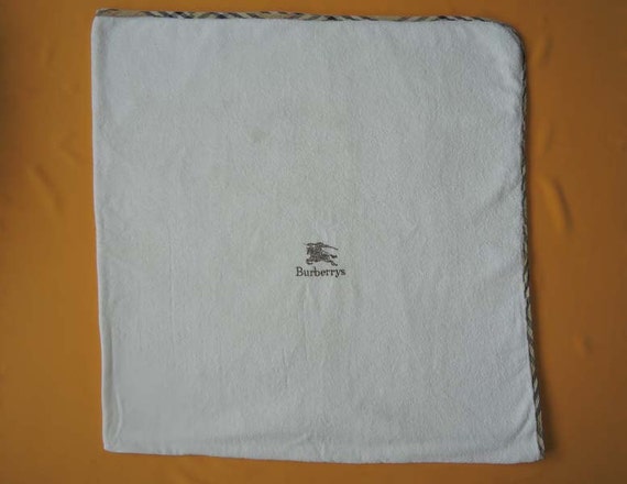 Burberrys Prorsum Cotton Blanket For Bed Solid Pattern Nova