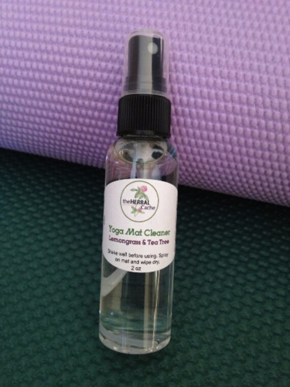 Yoga Mat Spray with Wipe Cloth All Natural Yoga Mat Cleaner