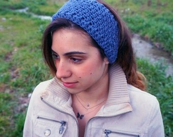 Crochet ear warmer pattern, womans crochet headband patterns, childrens ear warmer crochet pattern, headwear hairband pattern crochet MP011