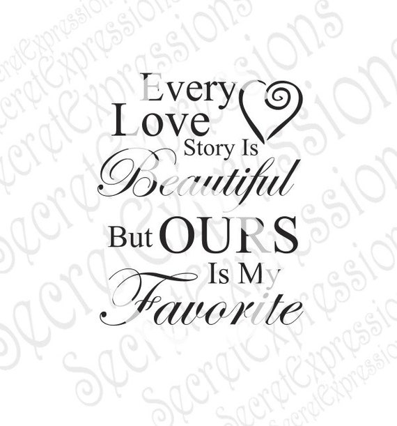 Download Every Love Story is Beautiful svg wedding svg love svg