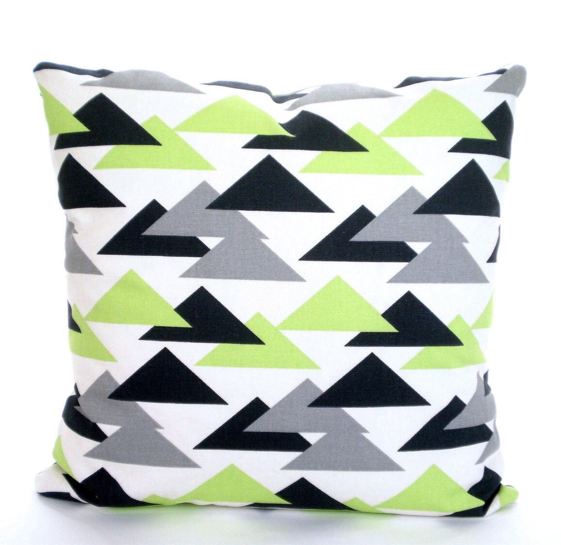 Green Gray Charcoal Decorative Throw Pillow Covers Cushions