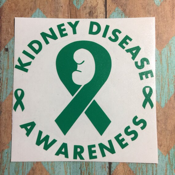 Items similar to Kidney Transplant, Awareness, Kidney Disease, Decal
