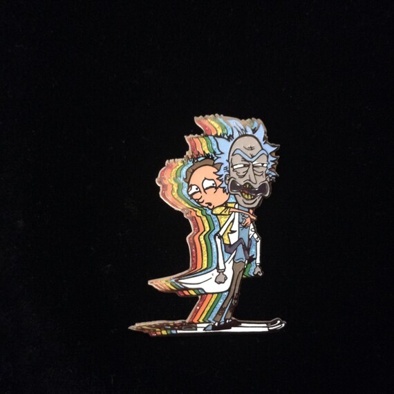 Rick and Morty pin Go GO Sanchez Ski Shoes 2 by ShakedownParty