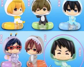 custom decoden phone case free! Iwatobi swim club kawaii animal costumes