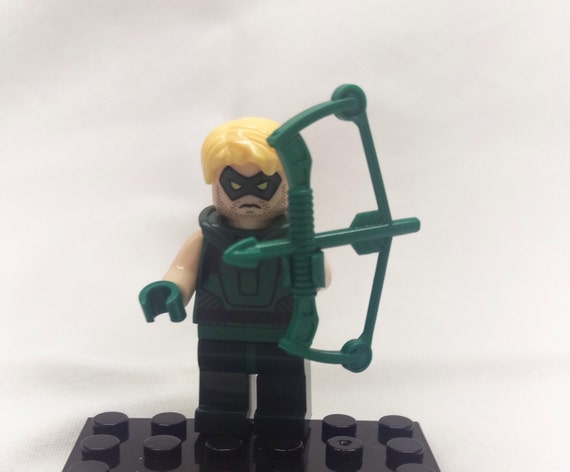 lego green arrow custom