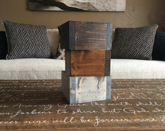 Wood Box Planter "Set of 20", Wood Box Centerpiece, Custom Wood Box, Wood Planters, Wood Centerpiece, Rustic Box, Wedding Centerpiece