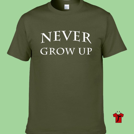 disney never grow up shirt