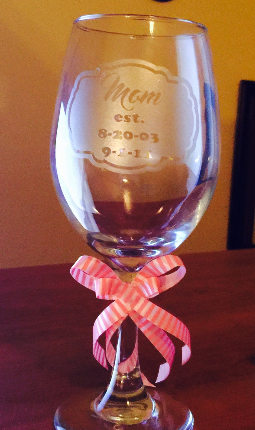 Mother's Day Wine Glass Item 005001