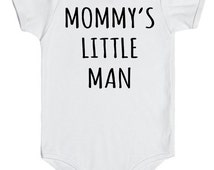 mommy's little man shirt