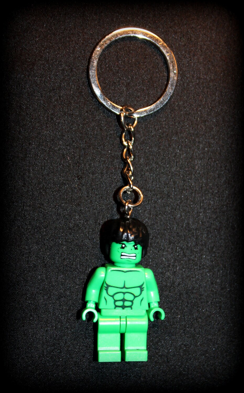 The HULK Keychain Custom Marvel Superhero by AwesomeBrix on Etsy