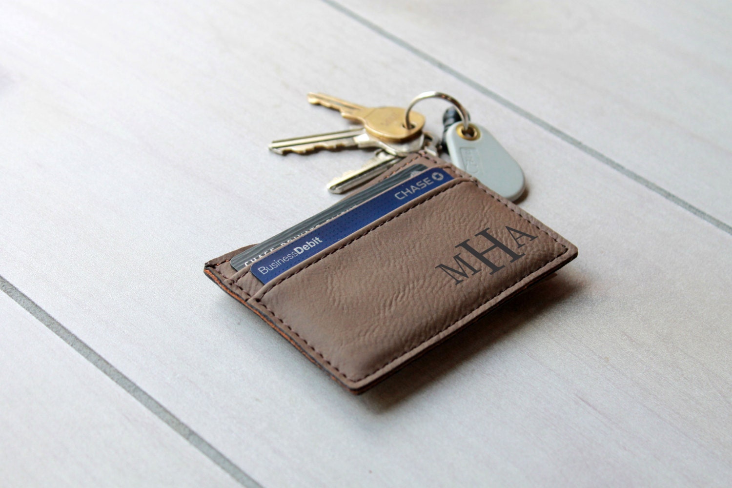 Leather Money Clip Personalized Money Clip Leather Wallet