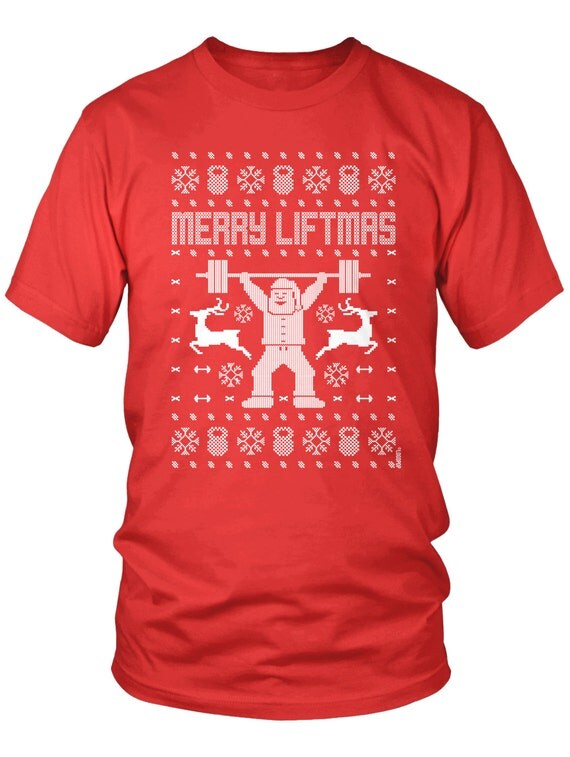 lifting christmas shirts