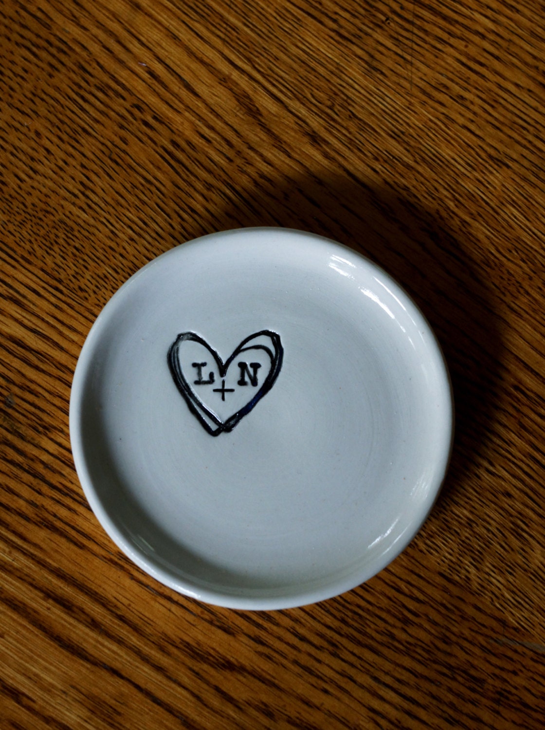 Couple Ring Holder Custom Wedding Gift Ring Dish Couple