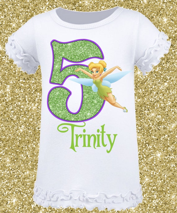 tinkerbell birthday shirts