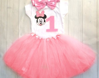 First Birthday Outfit for Baby Girl Cake Smash by CakeSmashBaby