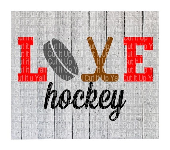 Download Hockey Svg Love HockeyHockey Mom Ice Hockey Sports by ...