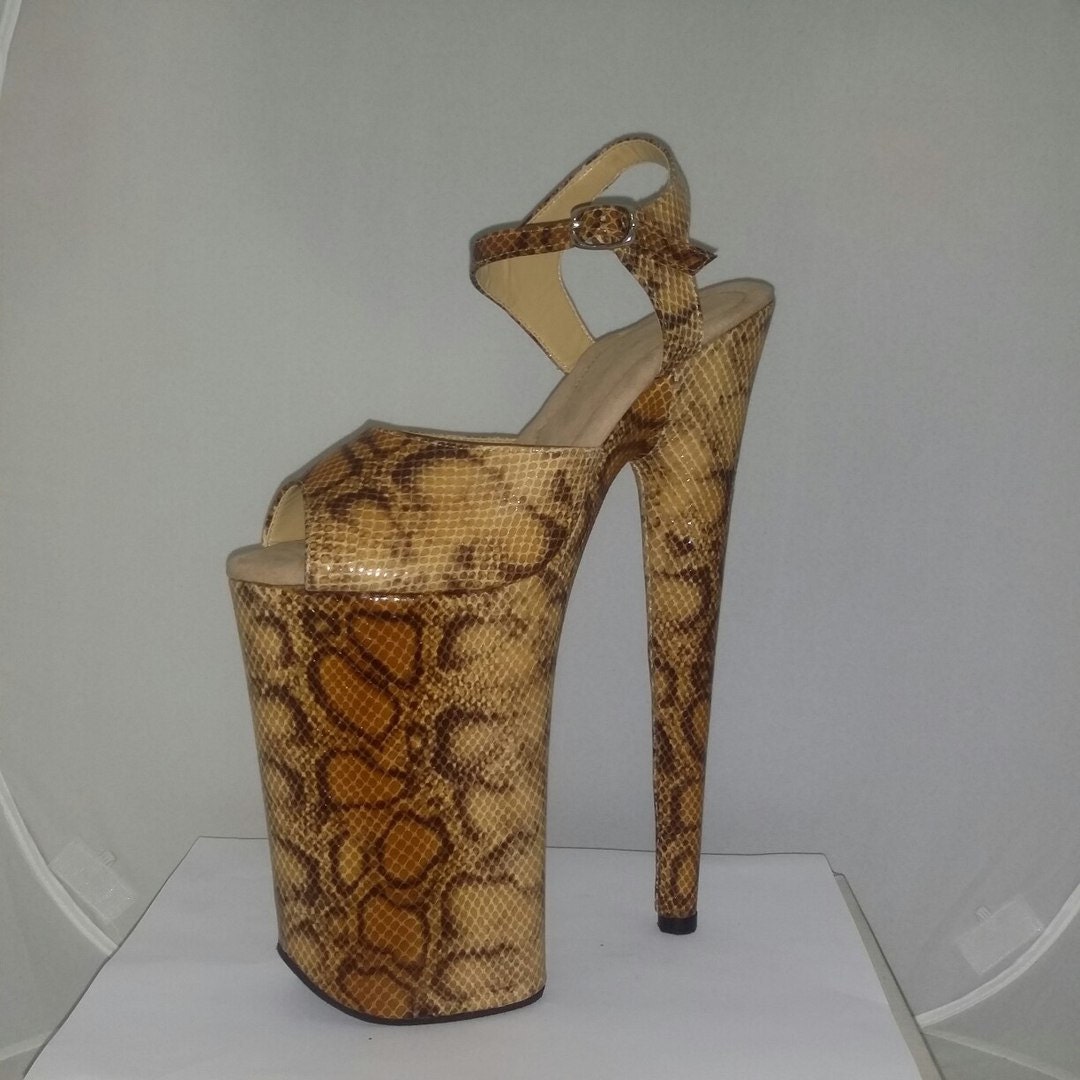 bedazzled stripper heels