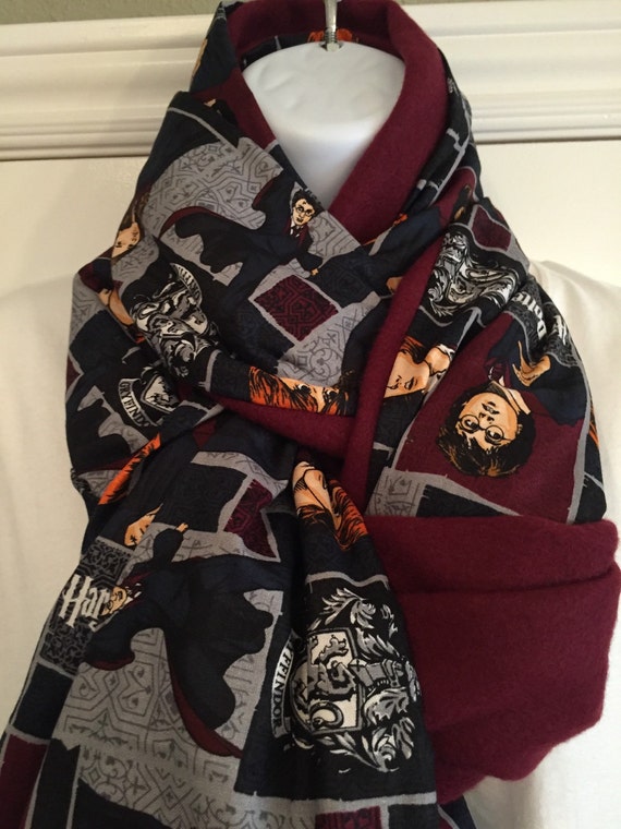 Harry Potter inspired scarf / warm scarf / by PrincessThimbelina
