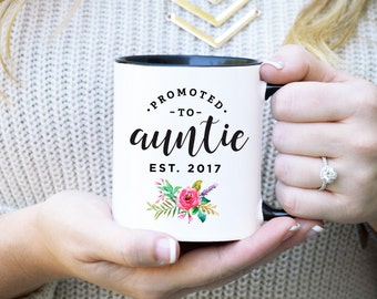Aunt to be, Auntie Mug, Pregnancy Announcement Mug, Rose Gold Rebel, Aunt to be Mug, Aunt Mug, New Aunt Mug, Pregnancy Reveal, Gift For Aunt