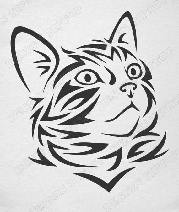 Download CAT SVG File Kitten Svg Png Eps Cat Clipart Cat Vector