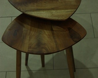 Full wood side tables