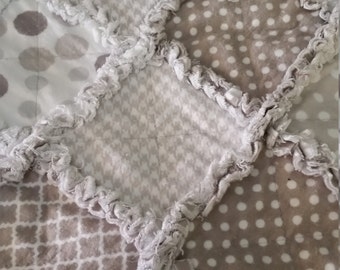 Baby Quilt - Shades of Grey